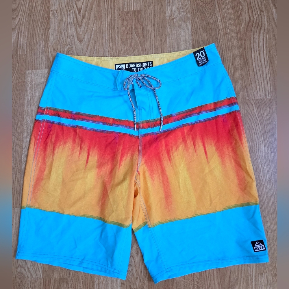 Reef Channel 20" Boardshorts Size 33 - Picture 3 of 10